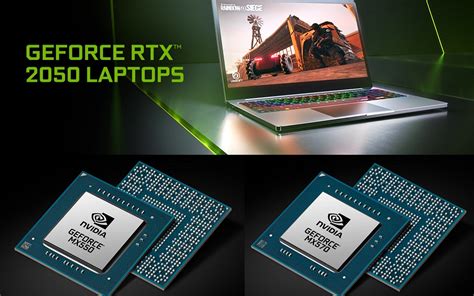 RTX 2050 MX570 MX550 Nvidia Lance 3 Nouvelles Cartes Graphiques