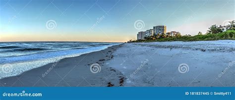 Sunrise at Vanderbilt Beach Along the Gulf Coast Stock Image - Image of ...