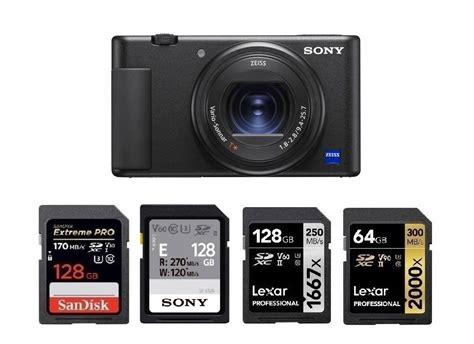 Best Memory Cards For Sony Zv Camera Times