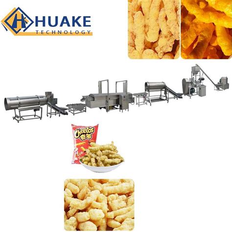 Industrial Corn Chips Cheetos Production Factory Supplier Kurkure