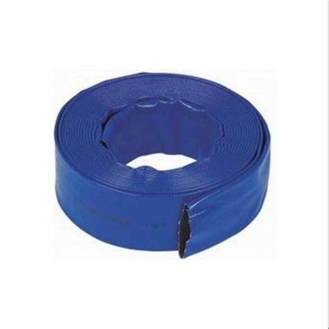 Blue Pvc Lay Flat Hose Pipe Hardness Flexible At Best Price In Delhi