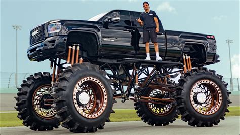 Florida Millionaire Builds Real Life Monster Truck 250 000 Truck