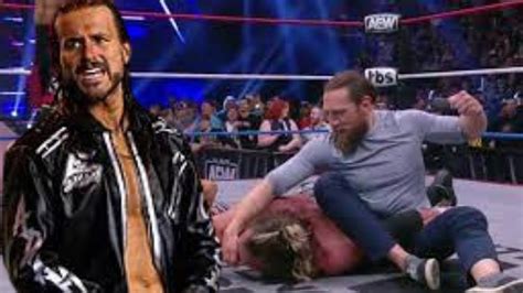 The Biggest Shock Of All Bryan Danielson Heel Turn And Adam Coles