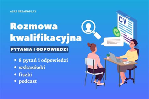 Rozmowa Kwalifikacyjna Po Angielsku Pyta I Odpowiedzi