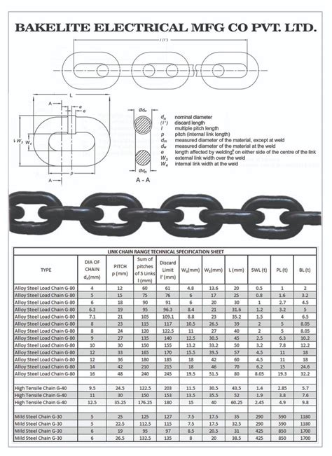 Alloy Steel chain at best price in Mumbai by B.E.M. Co. Private Limited (Bakelite Electrical Mfg ...