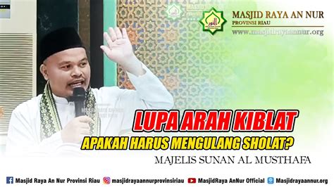 LUPA ARAH KIBLAT APAKAH HARUS MENGULANG SHOLAT KITAB SHAHIH AL