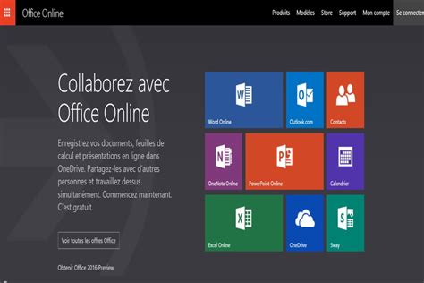 Office En Ligne Suite Bureautique Microsoft Gratuite