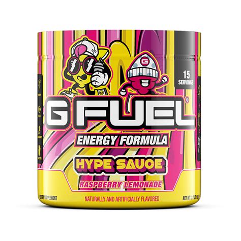 G Fuel Energy Formula Hype Sauce 15 Serving Energy Formula