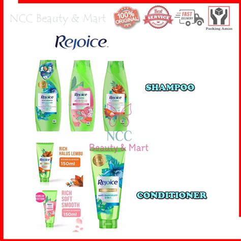 Jual NCC Rejoice Shampo Conditioner Rambut Sampo Rich Soft Korean