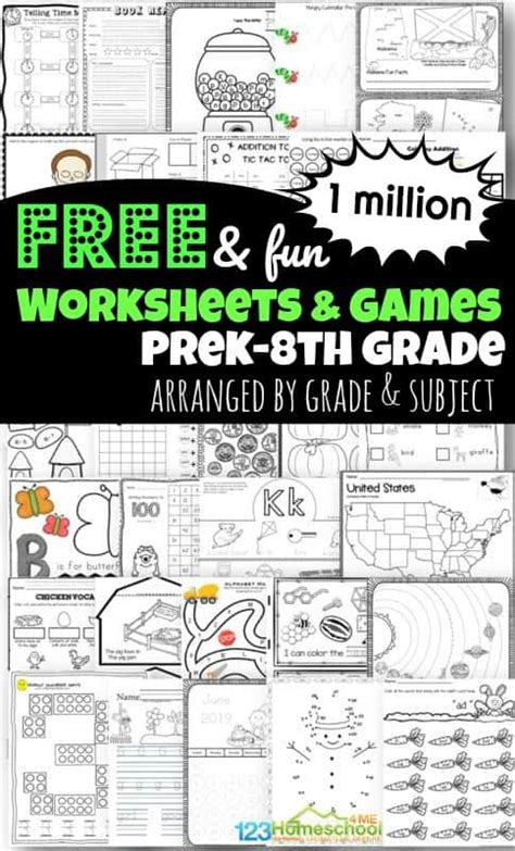 Free Printable Educational Worksheets For Kids Artofit