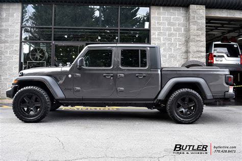 Jeep Gladiator with 20in Black Rhino Attica Wheels exclusively from Butler Tires and Wheels in ...