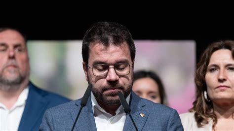 Tras El Derrumbe De Erc Pere Aragon S Anuncia Que Deja La Primera