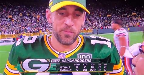 A High Looking Aaron Rodgers Suddenly Develops Southern Accent During