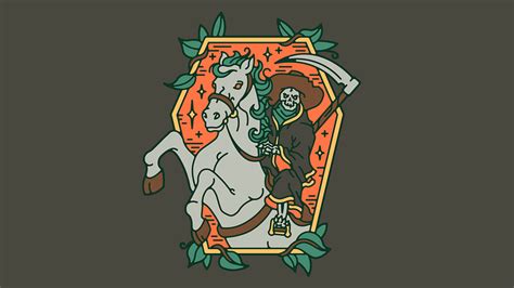 Death Rides a Pale Horse by Alex Clauss on Dribbble