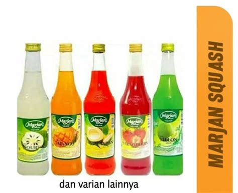 Marjan Squash Syrup Sirup Sirop 450ml 450 Ml All Varian Lazada Indonesia