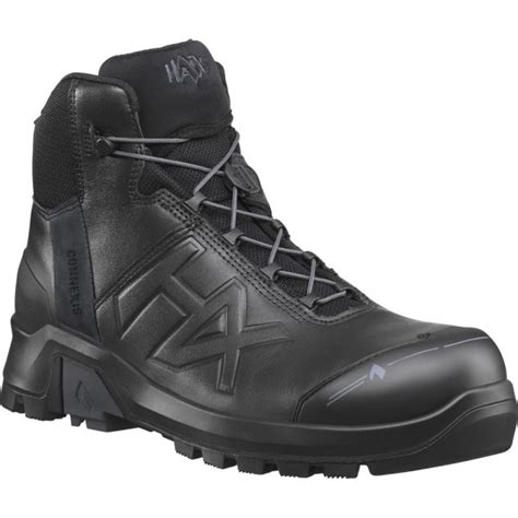 HAIX CONNEXIS Safety GTX LTR S3 Mid S3 Safety Boots Black Rescue Tec