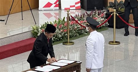 Heru Budi Hartono Resmi Jadi Pj Gubernur Kasetpres Diisi Siapa