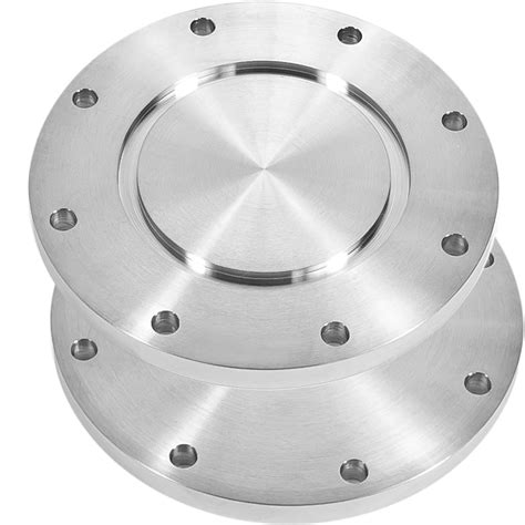 Ideal Vacuum ISO F DN 100 Blank Flange Fixed Vacuum Flange Through