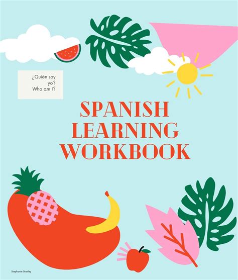 Spanish Language Workbook: My Favorite Things - Etsy