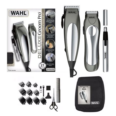 Maquina De Cortar Cabello Wahl Deluxe Piezas Electro Layner