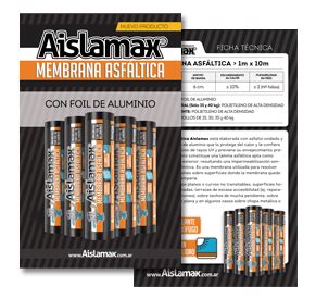 Aislamax Folleto Membrana Asfaltica Boton Aislantes Aislamax