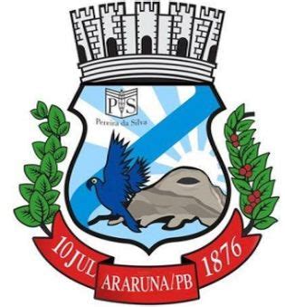 Brasão coat of arms crest of Araruna Paraíba titlemode append