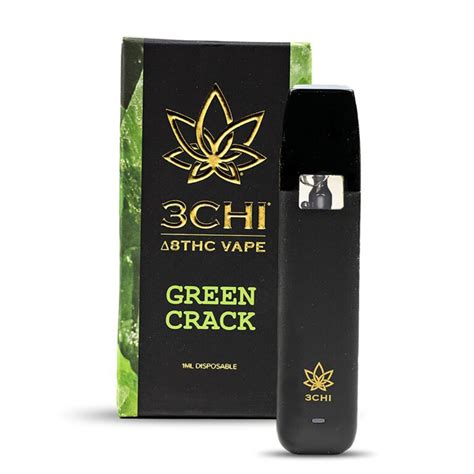 3chi Delta 8 Thc Disposable Vape Pen Green Crack Webehigh