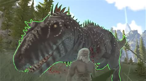 Ark Survival Evolved Taming My First Carcharodontosaurus Youtube