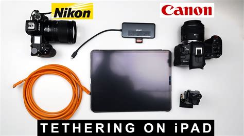 How To Tether Your Mirrorless Camera To An Ipad Cascable Nikon Z6ii Canon R5c Not Capture