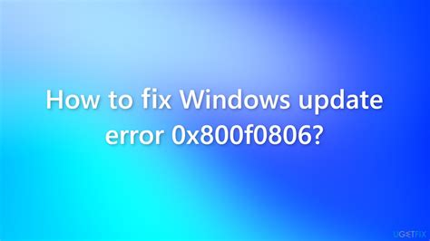 5 Ways To Fix Download Error 0x800f0806 On Windows 11 Iexplainers Porn Sex Picture