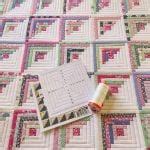 Inch Log Cabin Quilt Block Pattern Felicia S World