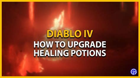 Diablo How To Upgrade Healing Potions Gamer Tweak