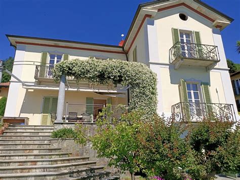 Villa D Epoca Art Nouveau Con Giardino E Splendida Vista Lago In