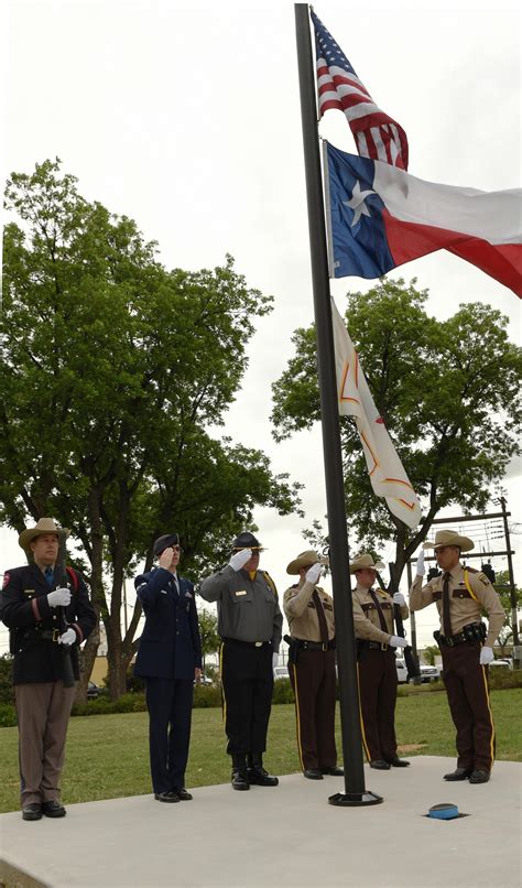 Dyess Honor Guard Participates In Peace Officer Memorial Dyess Air Force Base Article Display