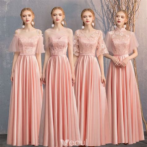 Affordable Pearl Pink Dresses A