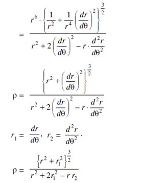 Radius Of Curvature In Polar Form Maths For Engineers 1 Books