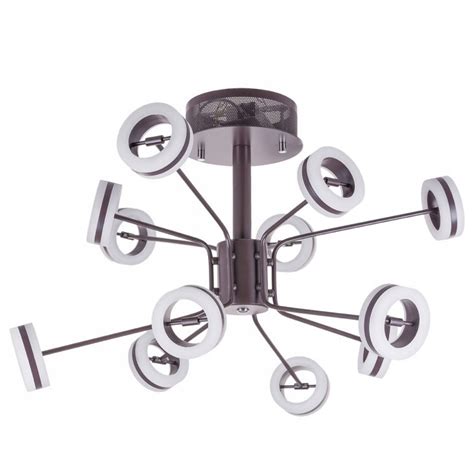 Lampa Przysufitowa Metis LED Nowoczesna Do Salonu 10235253727