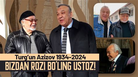 Mirzabek Xolmedov - Bizdan rozi bo’ling ustoz, Turg’un Azizov! - YouTube