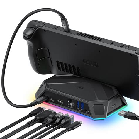 Buy JSAUXRGB Docking Station For Steam Deck OLED ROG Ally Legion Go