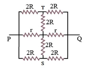 The Effective Resistance Between Point P And Q Of The Electrical