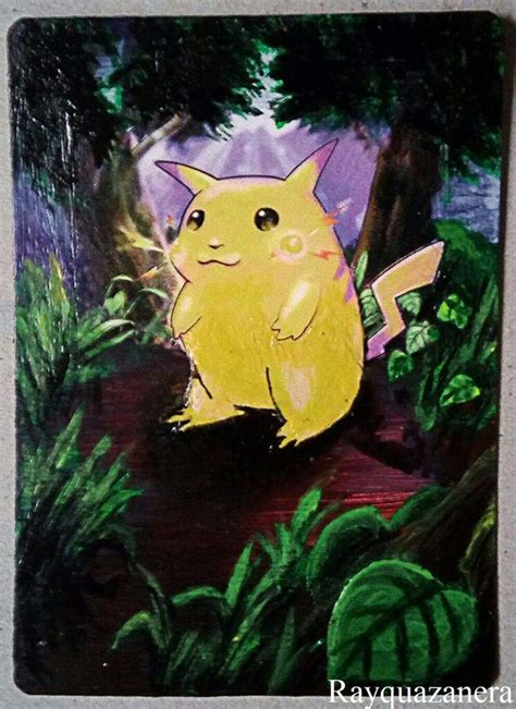 Base Set Pikachu Card Pokémon Amino