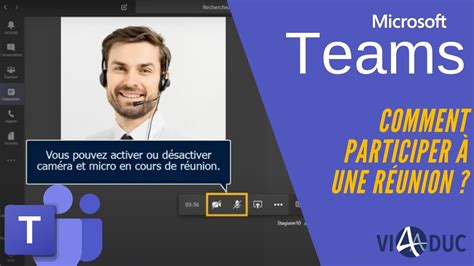 Microsoft Teams Comment Participer à Une Réunion Viaaduc Youtube