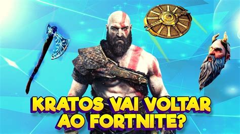 KRATOS VAI VOLTAR PARA A LOJA FORTNITE YouTube