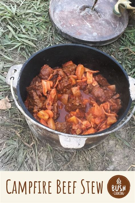 Campfire Beef Stew Bush Cooking