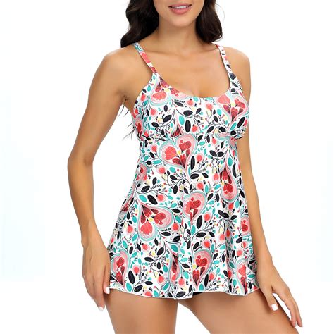 Swimsuit With Shorts For Women Summer Women V Neck Floral Print Swimsuit And Shorts Swimwear