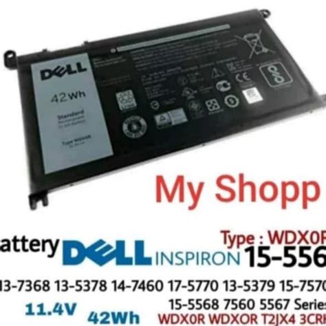 Jual Baterai Laptop Dell Vostro P G P G Wdxor