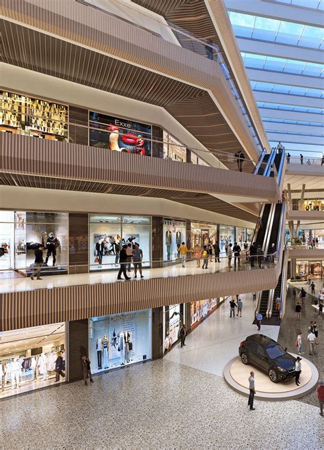 Mall On Behance Shopping Mall Architecture Shopping Mall Interior