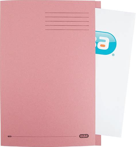 Amazon Elba Square Cut Folder Recycled Heavyweight 290gsm Foolscap