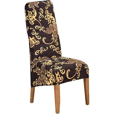 Housse De Chaise Xl Salle Manger Imprim Fleurs Housse De Chaises