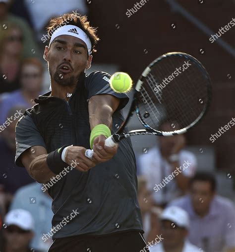 Fabio Fognini Italy Hits Return Adrian Editorial Stock Photo Stock